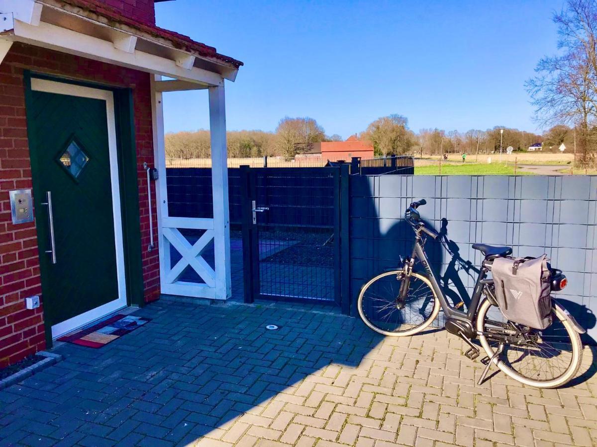 Ferienwohnung Bed And Bike Rheine Exterior foto